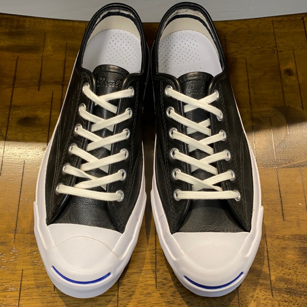 EUC Converse Jack Purcell Leather (Women’s 7.5)